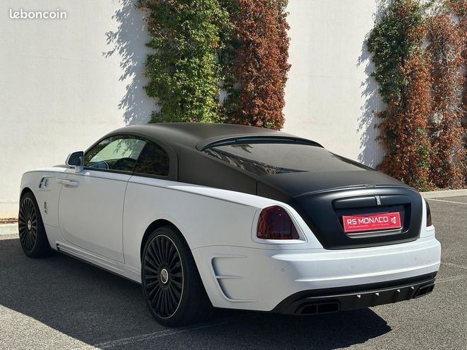 Rolls royce Wraith 6.6 v12 mansory Blanc de 2015
