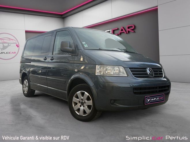Cliquer pour voir la photo suivante Volkswagen Multivan 2.5 TDI 130 sièges chauffants carplay cl Gris de 2006