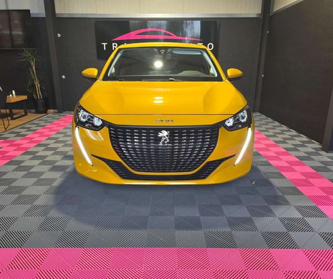 Peugeot 208 1.2i Style Jaune Mtallis de 