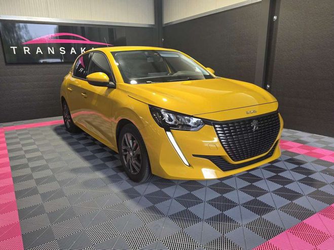 Peugeot 208 1.2i Style Jaune Mtallis de 