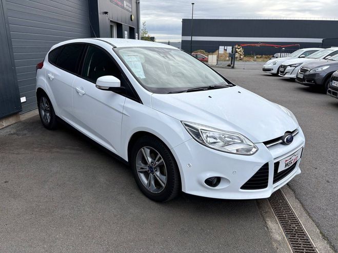 Ford Focus II 1.0 EcoBoost 100 Trend S&S BLANC de 2014