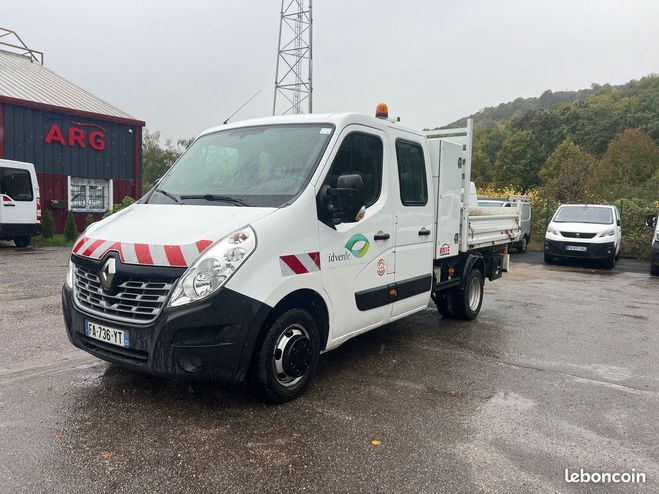 Cliquer pour voir la photo suivante Renault Master dci 145 BENNE 6 places -GAANTIE- Blanc de 2018