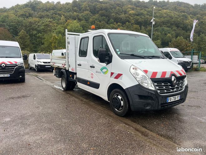 Renault Master dci 145 BENNE 6 places -GAANTIE- Blanc de 2018