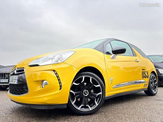 Citroen DS3 1.6 THP 155CH SPORT CHIC Jaune de 2012