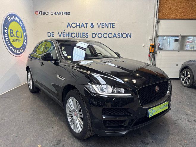 Jaguar F Pace V6 3.0D 300CH PORTFOLIO 4X4 BVA8 Noir de 2016