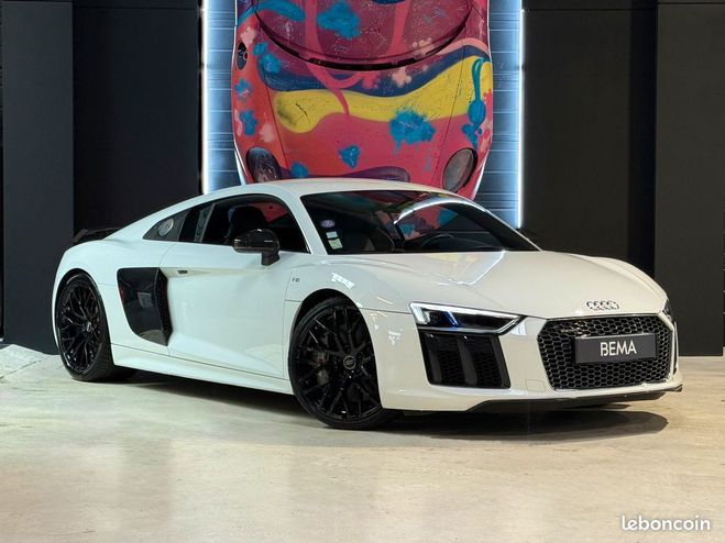 Audi R8 V10 Plus 5.2 FSI 610cv | Pack Carbone Ph Blanc de 2016