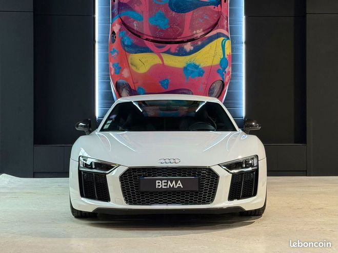 Audi R8 V10 Plus 5.2 FSI 610cv | Pack Carbone Ph Blanc de 2016