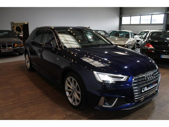 Audi A4 Avant 2.0 40 TFSI - 190 - BV S-tronic BR BLEU FONCE de 2019