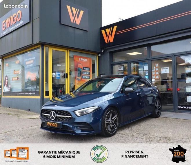 Mercedes Classe A 200 1.3 165 CH AMG LINE 7G-DCT BVA TOIT  Bleu de 2019
