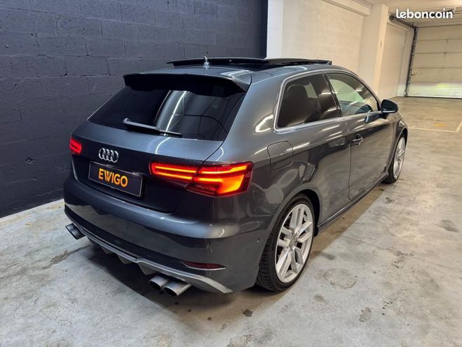 Audi S3 2.0 TFSI 310 QUATTRO BVM CARPLAY TOIT OU Gris de 2017