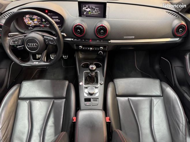 Audi S3 2.0 TFSI 310 QUATTRO BVM CARPLAY TOIT OU Gris de 2017