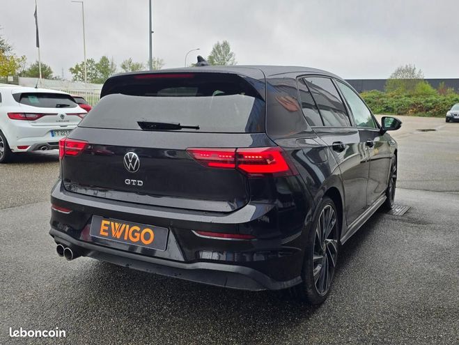Volkswagen Golf GTD 2.0 TDI 200ch H.K-ACC-IQ LIGHT-ATTEL Noir de 2022