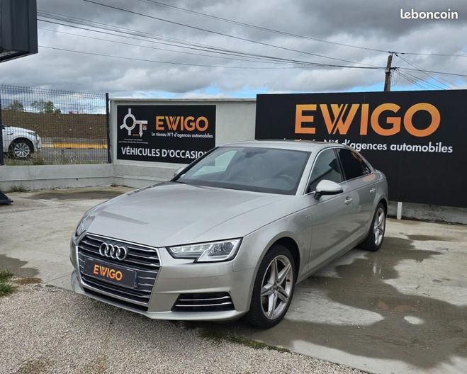 Audi A4 2.0 TFSI 190 ULTRA S-LINE Gris de 2017
