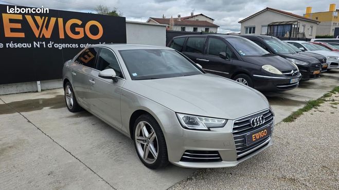 Audi A4 2.0 TFSI 190 ULTRA S-LINE Gris de 2017