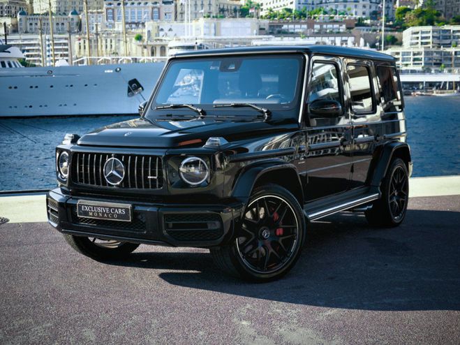 Cliquer pour voir la photo suivante Mercedes Classe G 63 AMG 585 CV - MONACO Noir Obsidienne Métal de 2020