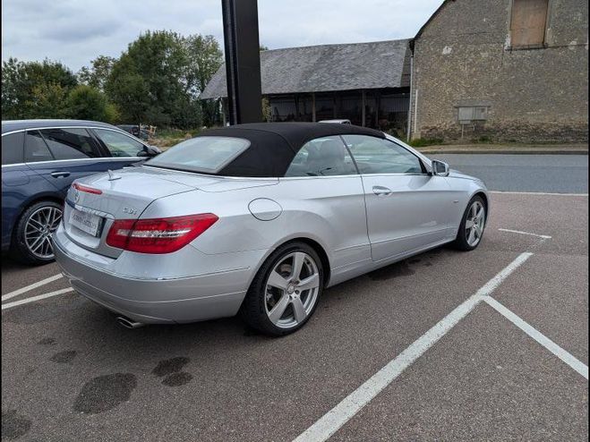 Mercedes Classe E Cabriolet 350 CDI BE Executive 7GTro Argent Iridium de 2012