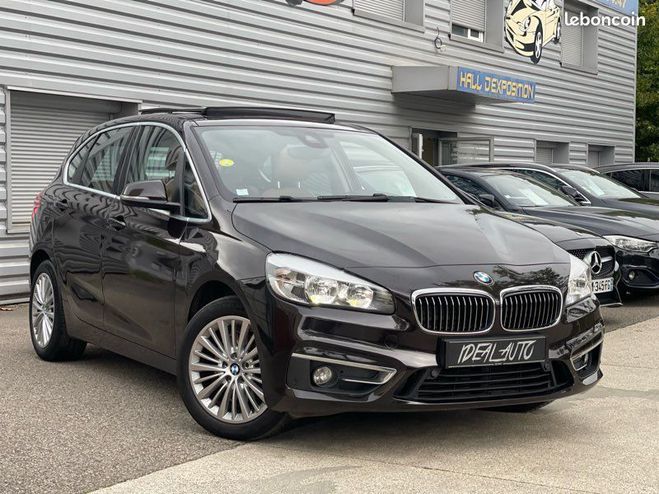 Cliquer pour voir la photo suivante BMW Serie 2 ActiveTourer F45 220dA xDrive 190ch Luxu Marron de 2015