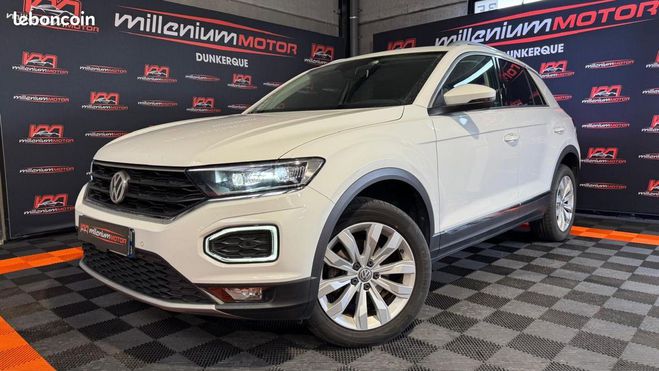 Volkswagen T Roc carat 1.5 tsi 150 cv dsg7 garantie 6 moi Blanc de 2019