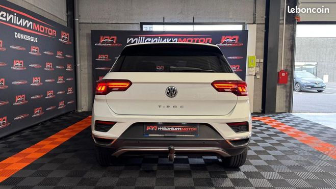 Volkswagen T Roc carat 1.5 tsi 150 cv dsg7 garantie 6 moi Blanc de 2019