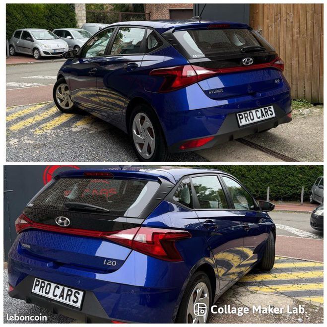 Hyundai I20  Bleu de 2021