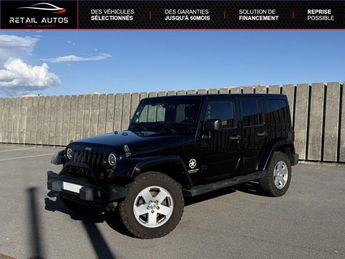 Voir détails -Jeep Wrangler UNLIMITED 2.8 CRD 200ch FAP Sahara BVA à Villeneuve-Loubet (06)