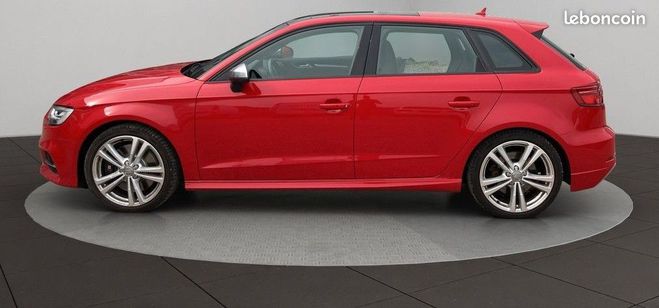 Audi S3 Sportback 2.0 TFSI quattro 310CH GPS-LED Rouge de 2017