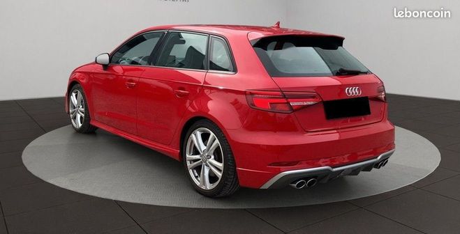Audi S3 Sportback 2.0 TFSI quattro 310CH GPS-LED Rouge de 2017