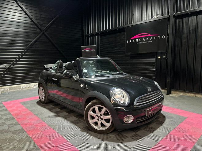 Mini Cabrio cabriolet r57 1.6i - 120 cooper NOIR de 2009