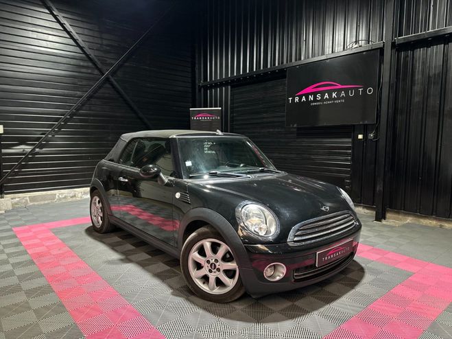 Mini Cabrio cabriolet r57 1.6i - 120 cooper NOIR de 2009