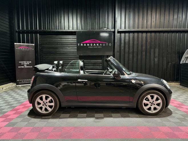 Mini Cabrio cabriolet r57 1.6i - 120 cooper NOIR de 2009