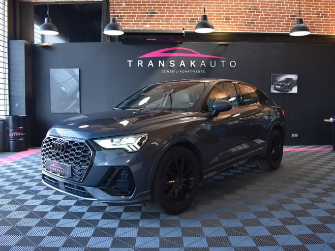 Audi Q3 Sportback 35 TDI 150 ch S tronic 7 S lin Gris de 2020
