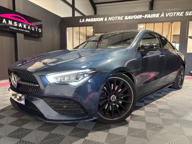 Mercedes Classe CLA COUPE 200 d 8G-DCT AMG Line Bleu de 2020
