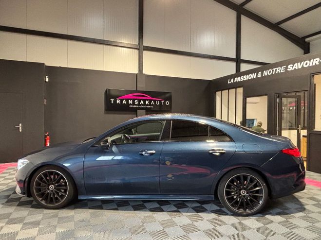 Mercedes Classe CLA COUPE 200 d 8G-DCT AMG Line Bleu de 2020