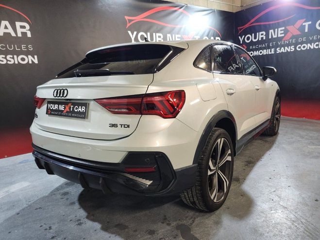 Audi Q3 35 TDI 2.0 150 S-Line S TRONIC BLANC de 2023