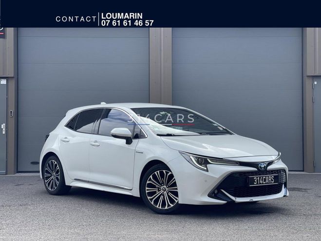 Toyota Corolla Hybride 122cv - BV CVT 2019 BERLINE Desi BLANC de 2019