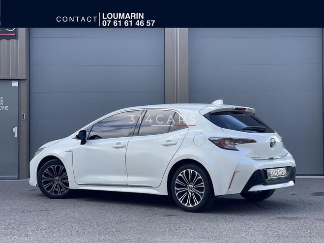 Toyota Corolla Hybride 122cv - BV CVT 2019 BERLINE Desi BLANC de 2019