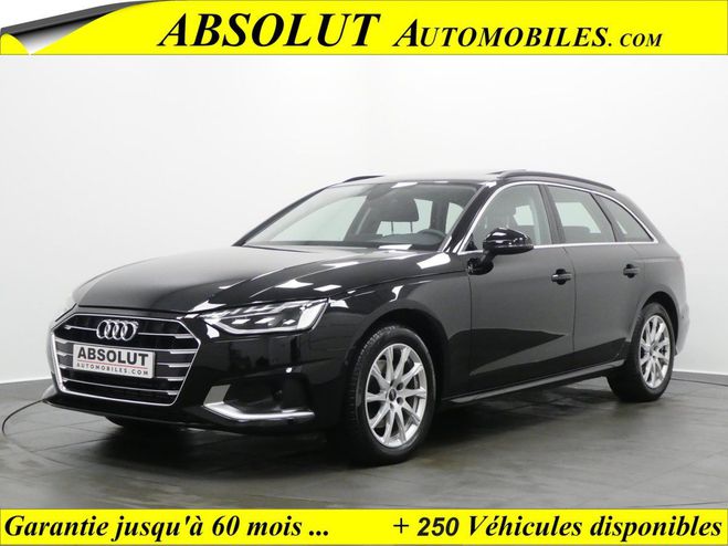 Audi A4 Avant 40 TDI 190CH BUSINESS LINE S TRONI NOIR de 2019