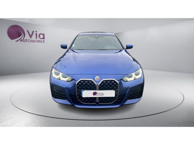 BMW Serie 4 Gran Coupe 420d M Sport BVA - ENTRETIEN  Bleu de 2022
