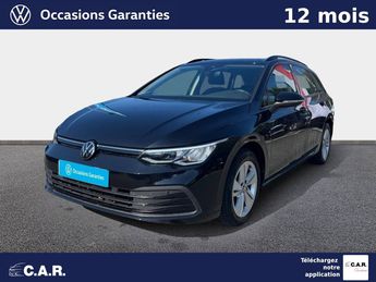  Voir détails -Volkswagen Golf SW SW 1.0 eTSI OPF 110 DSG7 Life Plus à  La Rochelle (17)