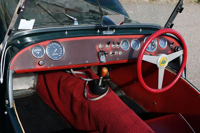 Lotus Seven srie 2 vert de 1962