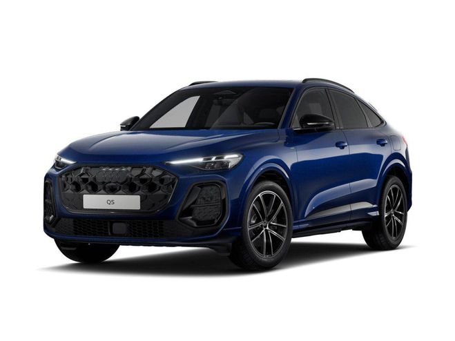 Cliquer pour voir la photo suivante Audi Q5 Sportback e-hybrid 299 ch S tronic 7 Qua Bleu de 2025