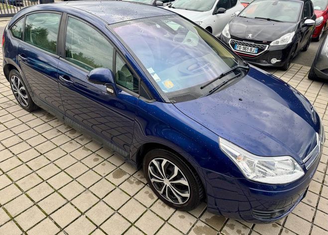 Citroen C4 HDI 110 FAP EXCLUSIVE Bleu Mtallis de 2006