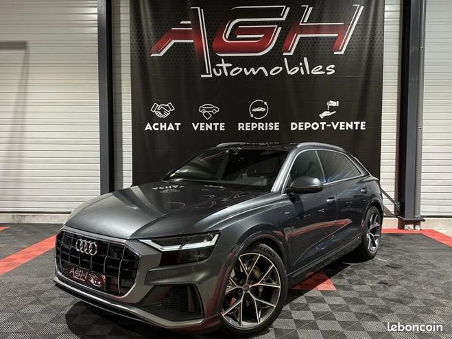 Audi Q8 50 TDI 286ch S line quattro tiptronic 8  Gris de 2019