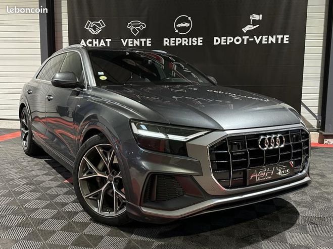 Audi Q8 50 TDI 286ch S line quattro tiptronic 8  Gris de 2019
