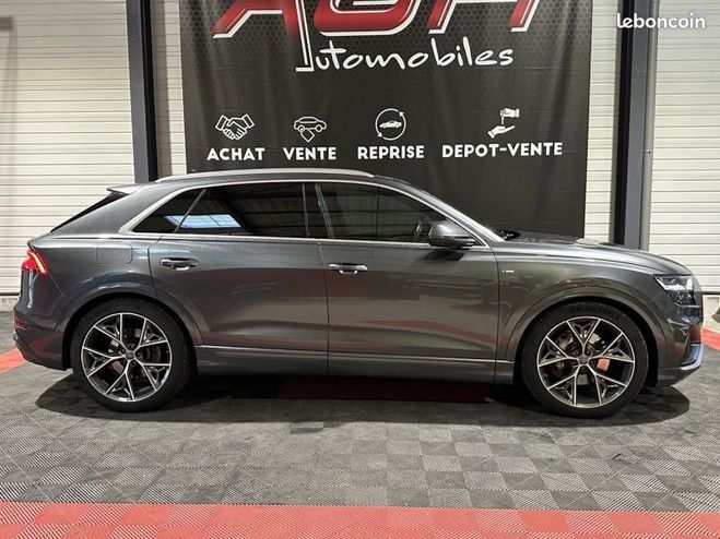 Audi Q8 50 TDI 286ch S line quattro tiptronic 8  Gris de 2019