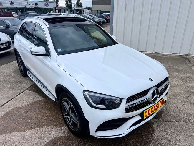 Mercedes GLC 220D 9G-TRONIC 4 MATIC 194CH PACK AMG Blanc de 2019