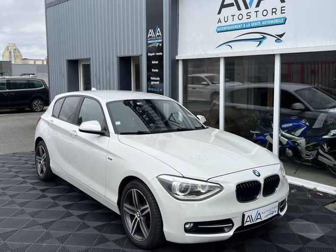 BMW Serie 1 II (F21/F20) 118i 170ch Sport 5p BLANC de 2012