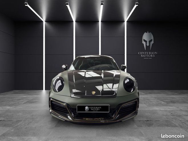 Porsche 911 992 turbo S techart Gt street R 21-87 80 Vert de 2020