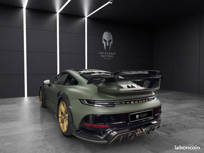 Porsche 911 992 turbo S techart Gt street R 21-87 80 Vert de 2020
