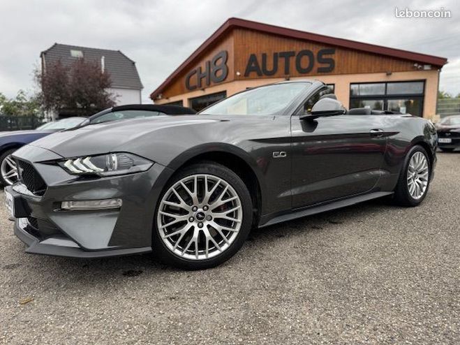 Ford Mustang V8 5.0 GT CABRIOLET PHASE 2 BOITE AUTO P Gris de 2018